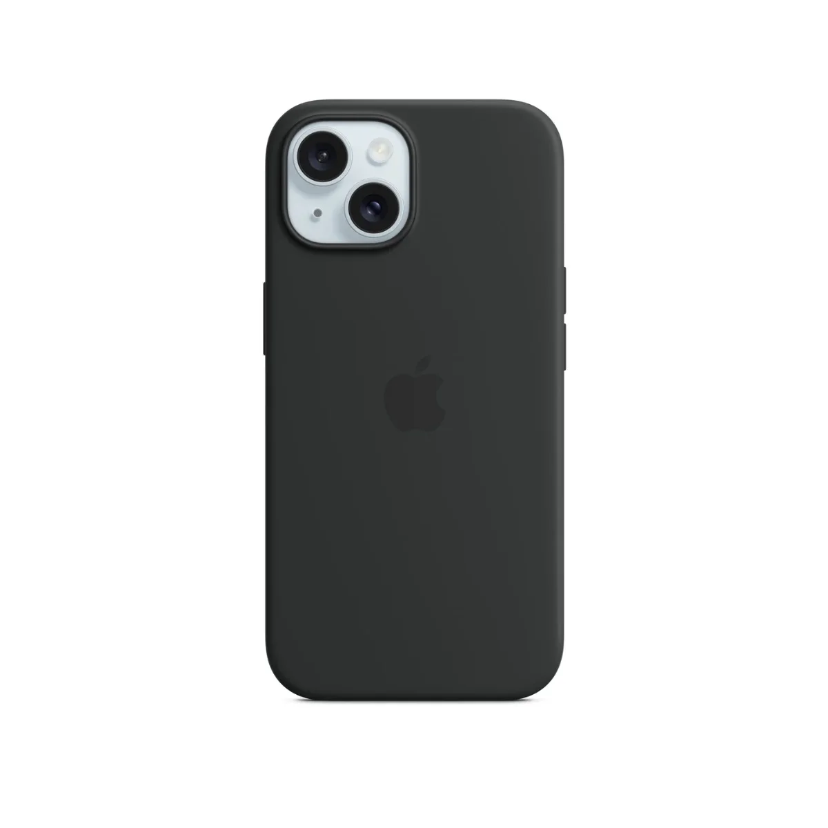 Apple iPhone 15 Silicone Case with MagSafe Black