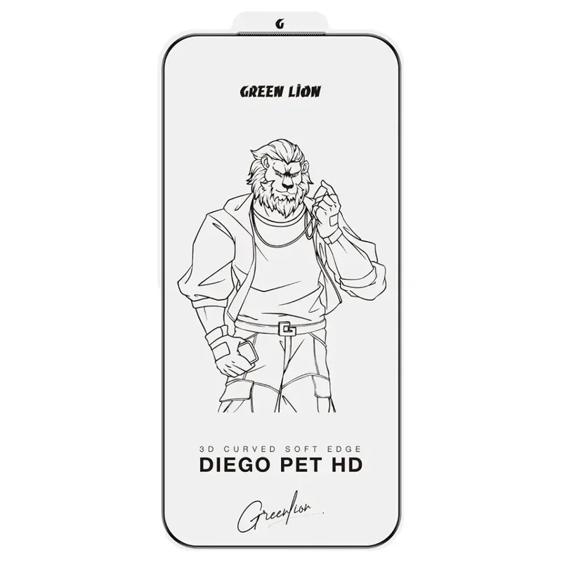Green Lion Diego Pet HD Clear Screen Protector for Apple iPhone 17 Pro Max