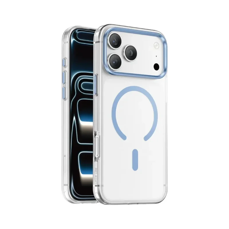 Green Lion Prestige MagSafe Case for iPhone 18 Pro Max, 18 Pro Sky Blue