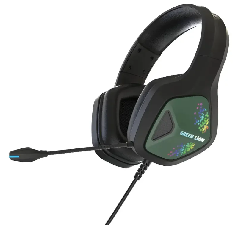 Green Lion Spectre Gaming Headset Black
