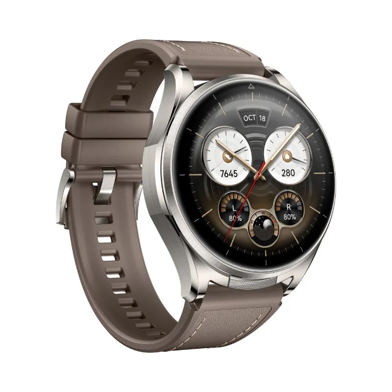 HUAWEI WATCH Buds 2 47mm Smartwatch with Built-in Wireless Earbuds Brown