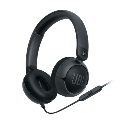 JBL Junior 320 Wired On-Ear Kids Headphones Black