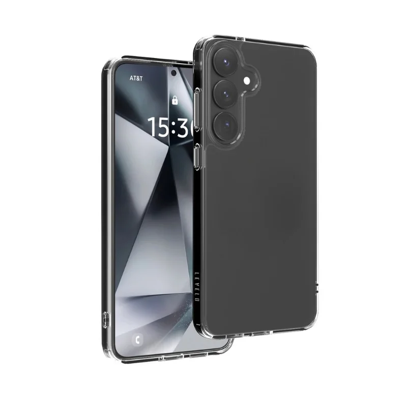 Levelo Clara Clear Case for Samsung S25 Plus Clear