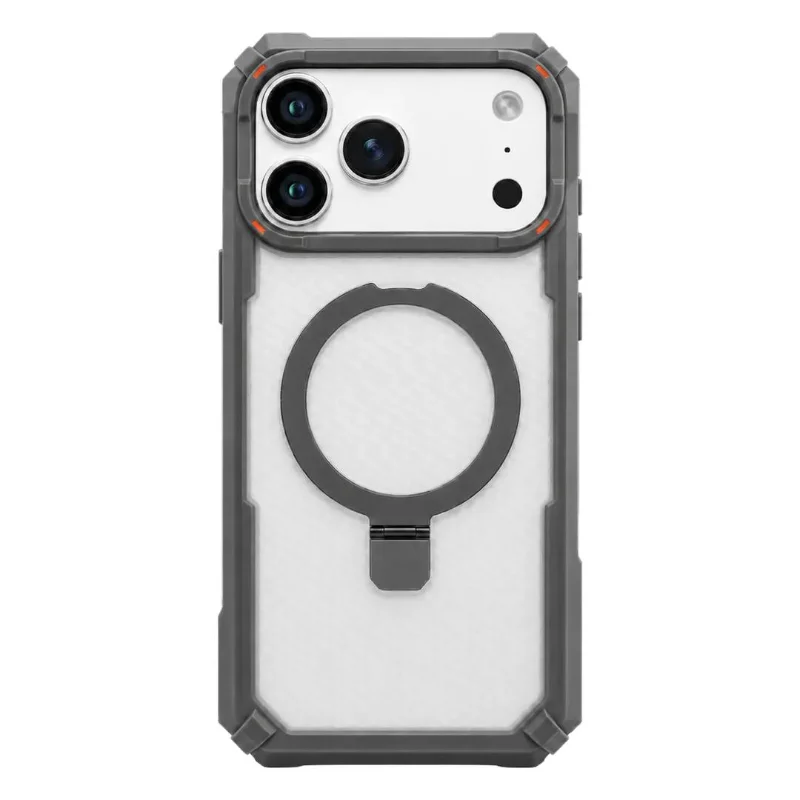 Levelo Defender MagSafe Case for iPhone 18 Pro Silver