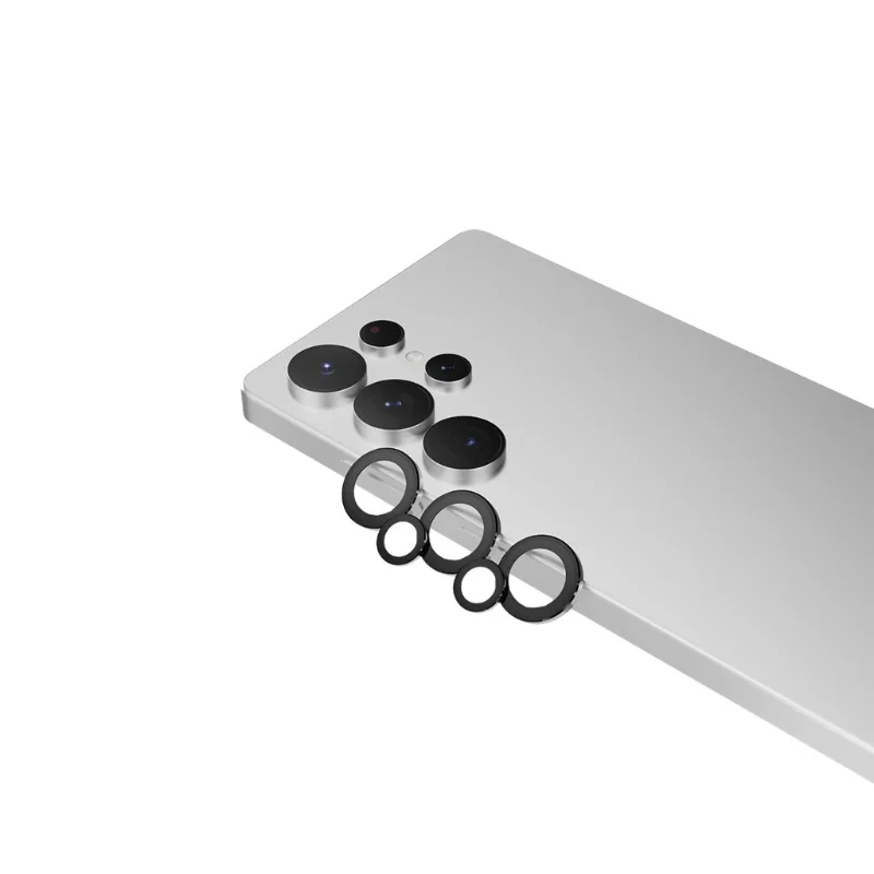 Levelo Lucent Quint AR Camera Lens for Samsung S25 Ultra Silver