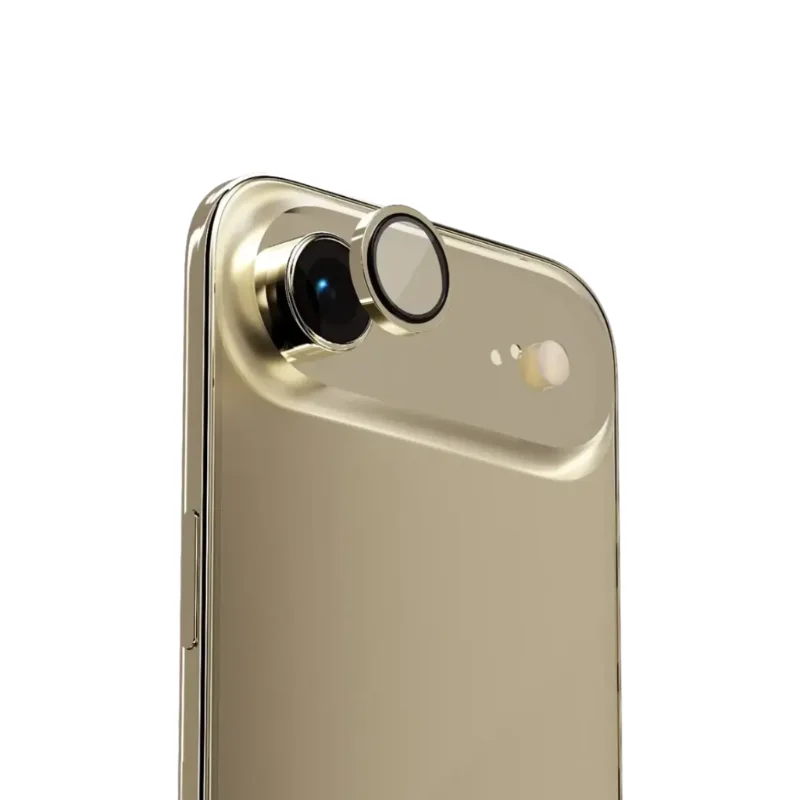 Levelo LucentUno Lens Protector With 99% Transmittance for iPhone 17 Air Gold