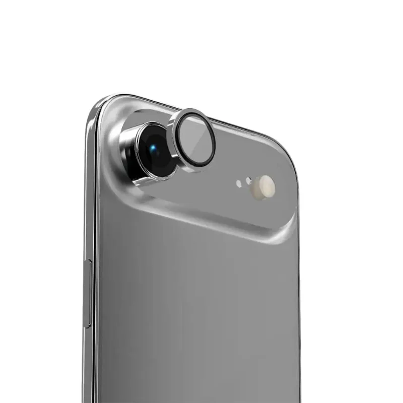 Levelo LucentUno Lens Protector With 99% Transmittance for iPhone 17 Air Silver