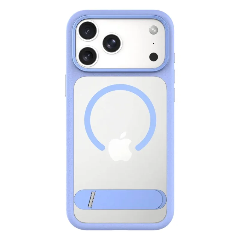 Levelo Matteo MagSafe Kickstand Case for iPhone 18 Pro Max Light Blue