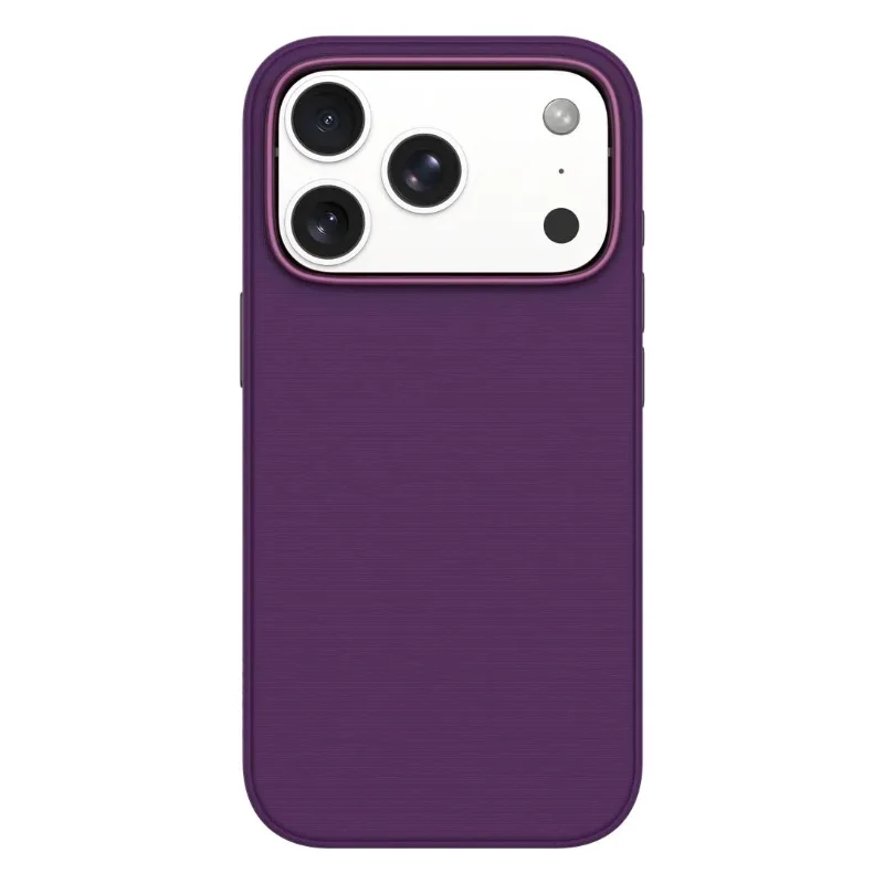 Levelo Melbu Hybrid Silicone + PC Defense Case for iPhone 18 Pro Burgundy