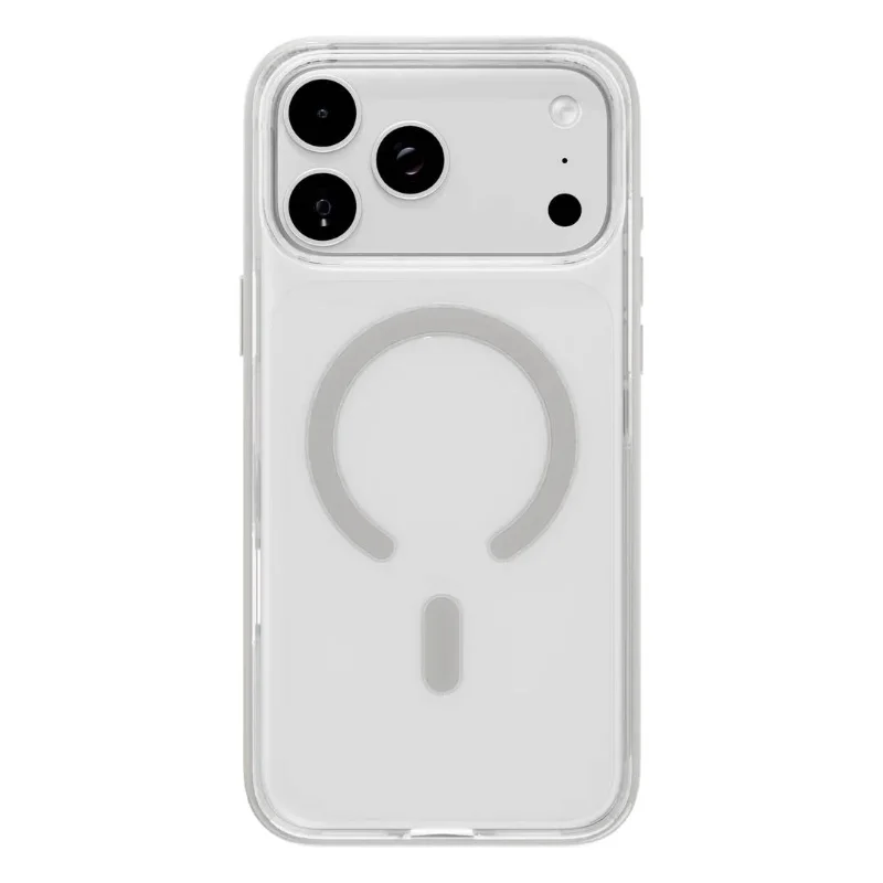 Levelo Neon MagSafe Case for iPhone 18 Pro Max Silver