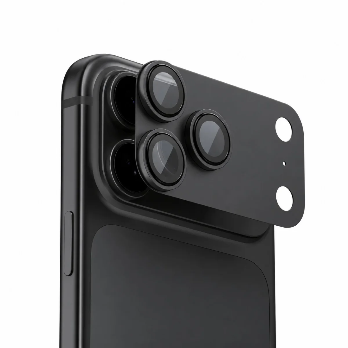 Levelo TrioPro Camera Lens Protector for iPhone 18 Pro Max Black