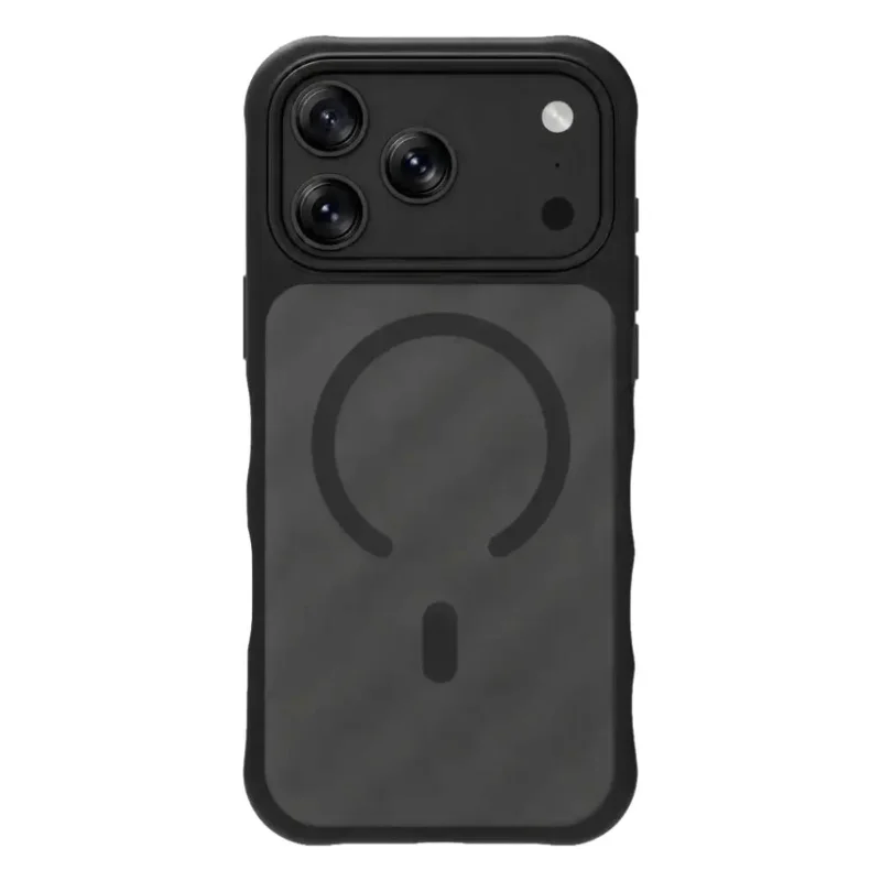 Levelo WYN MagSafe Hybrid PC + TPU Case for iPhone 18 Pro Black
