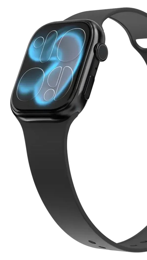 Porodo AeroFit II 2.01" Smart Watch Black