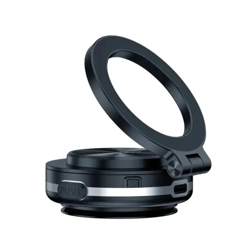 Porodo HS05 Vacuseal MagSafe Magnetic Mount Black
