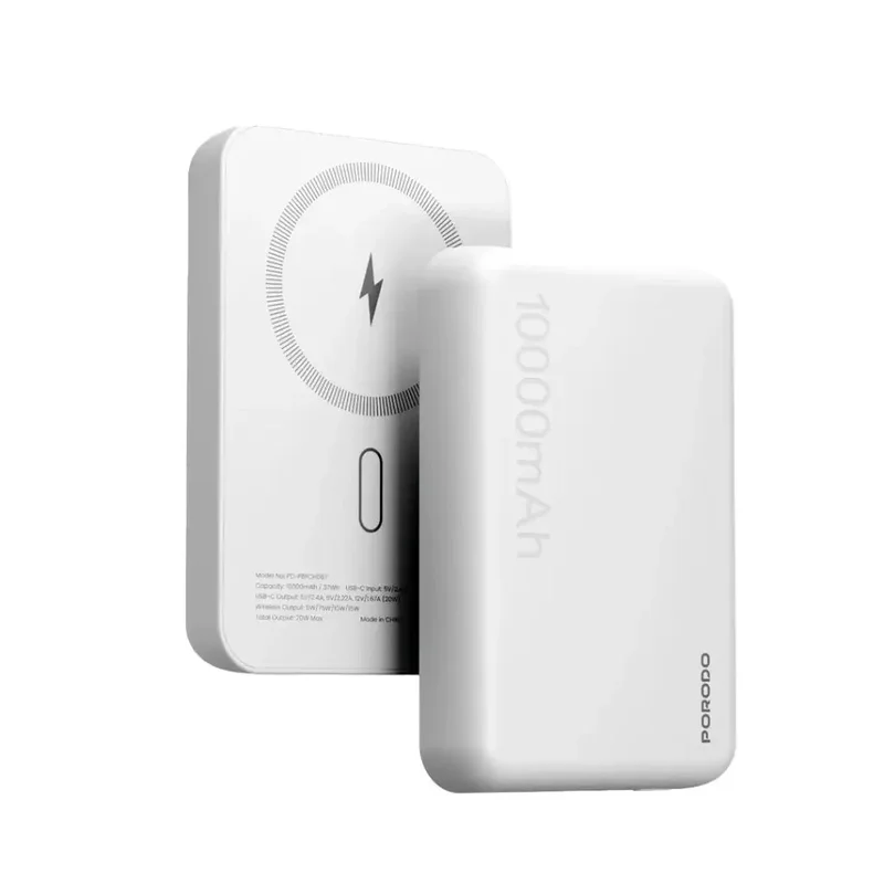 Porodo Oranzo 10000mAh Magsafe Power Bank PD20W White
