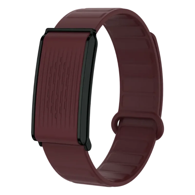 Porodo Trackfit X Screenless Magnetic Fitband Burgundy