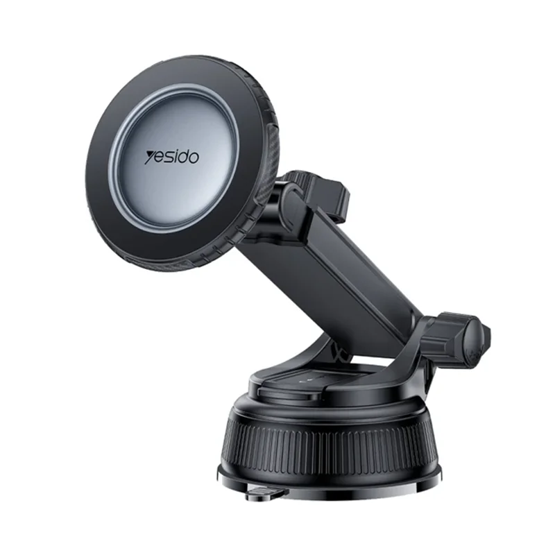 Yesido C277 Magsafe Compatible Dashboard Vacuum Magnetic Car Phone Holder Black